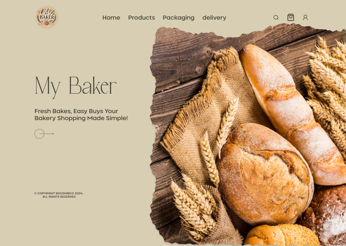 Bakery Desktop Design