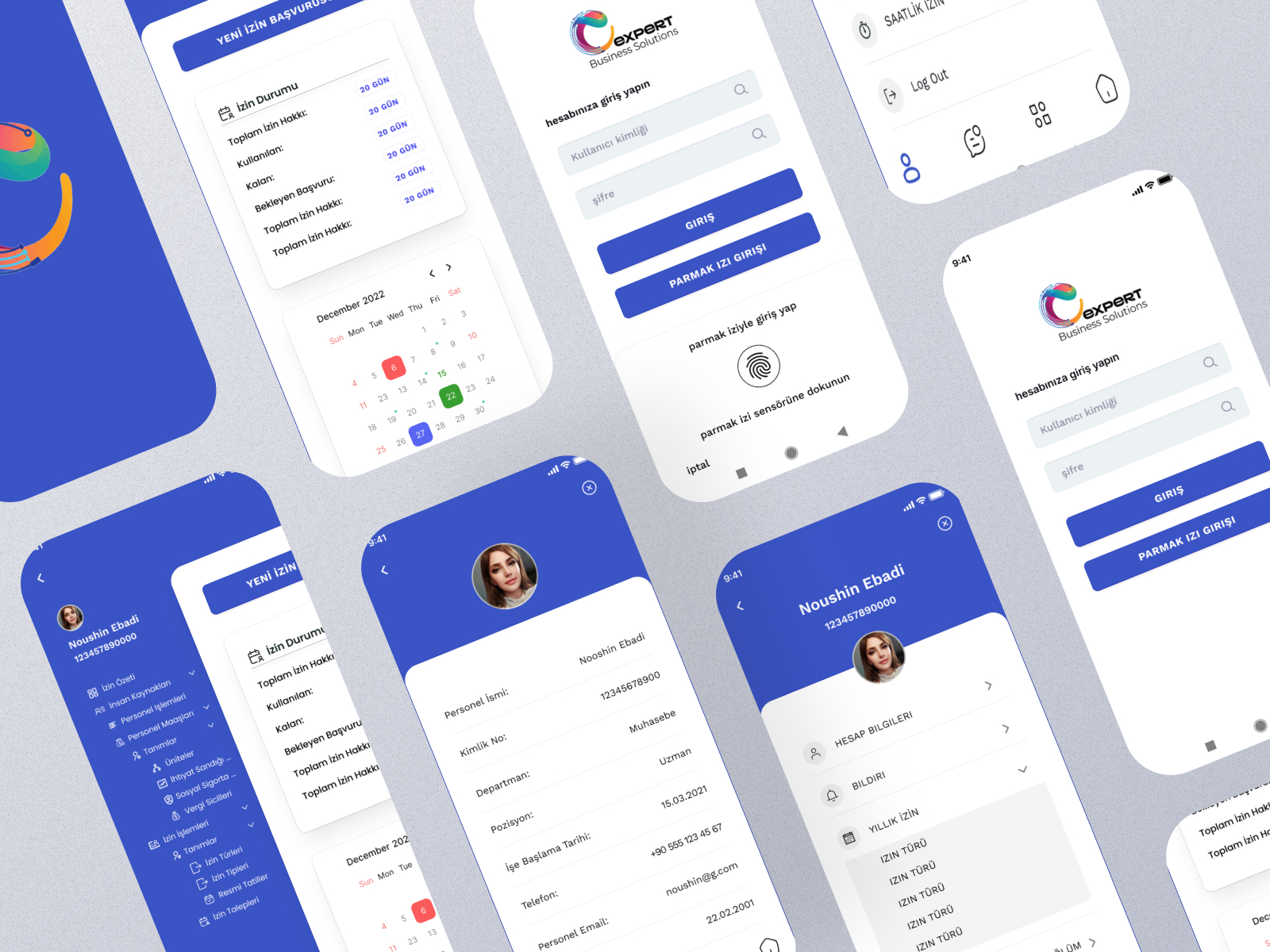 Expert Leave Management Dashboard