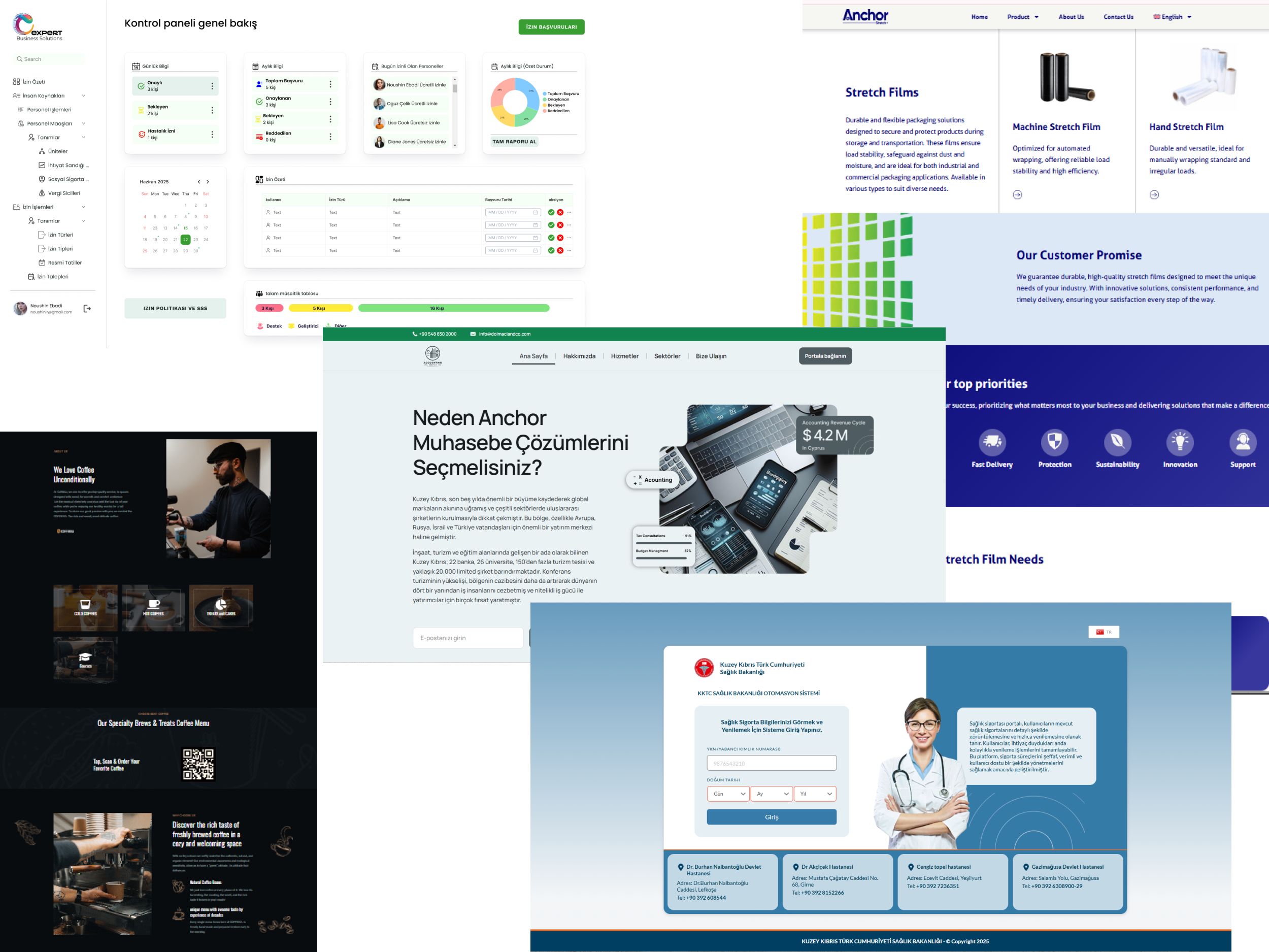 Front end developing