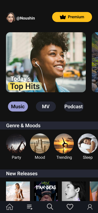 UI Challenge screen 16